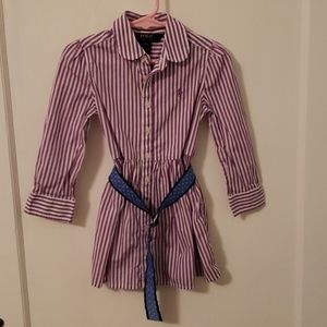 Ralph Lauren Striped Polo Dress